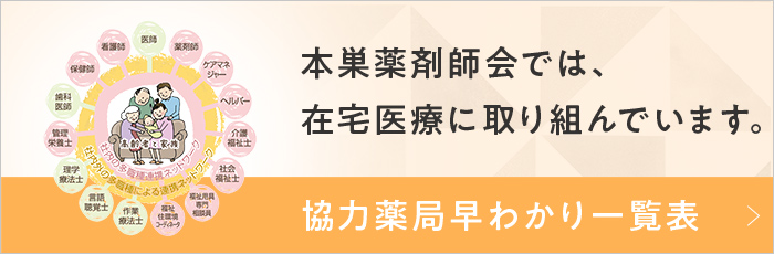 協力薬局早わかり一覧表